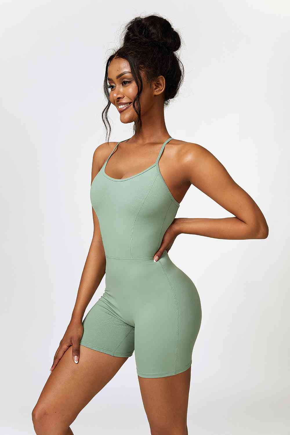 Halter Neck Sports Romper - CatConcepts