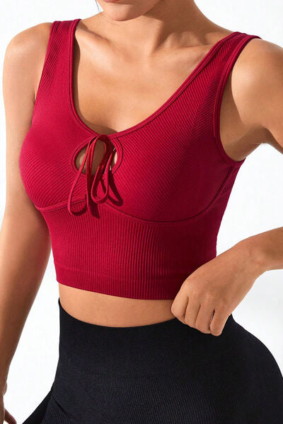 Cutout Wide Strap Active Tank